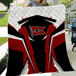 Railspirit Personalized Lehigh Valley Railroad Premium Quilts Strong Line Train Premium Quilts Gift Idea For Train Lover