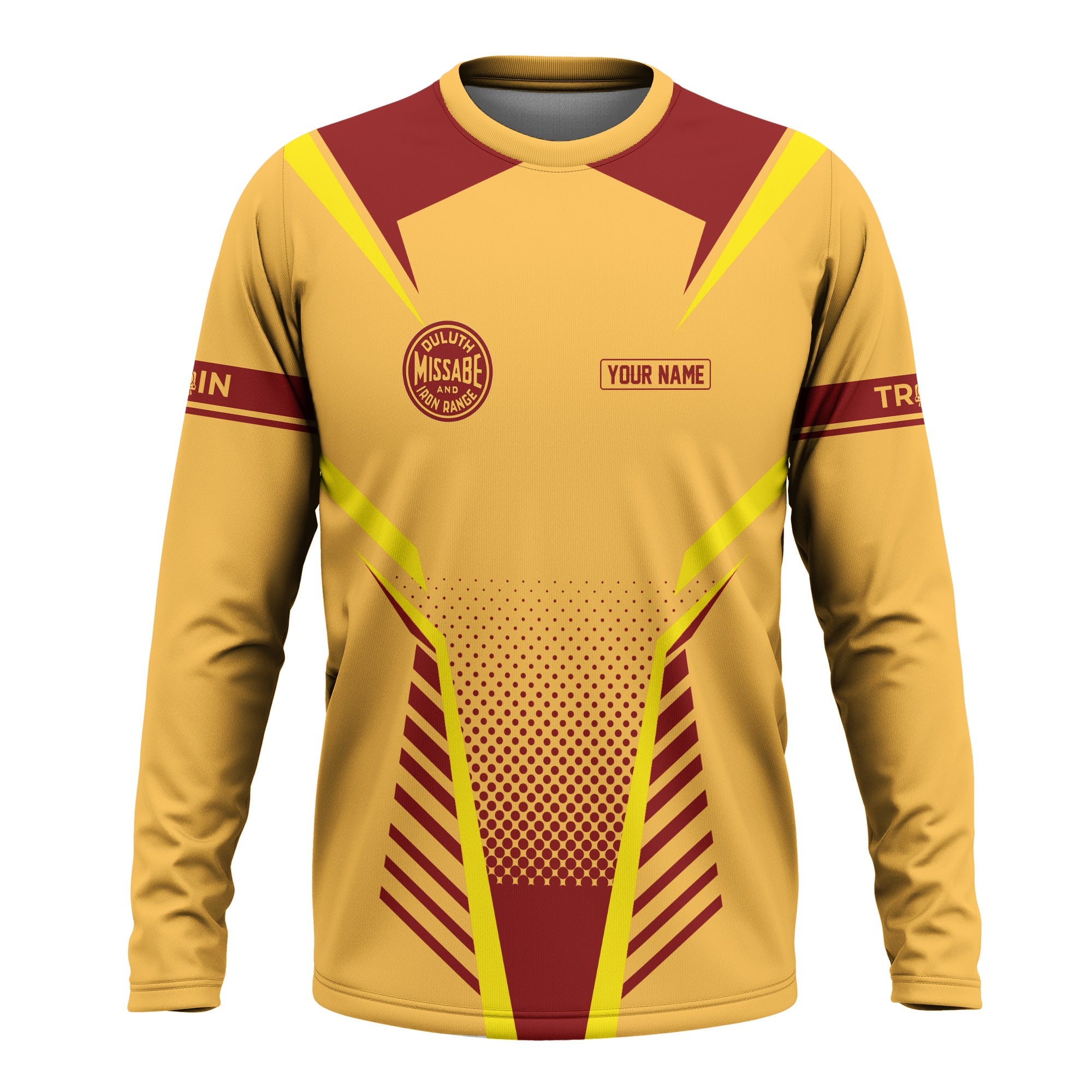 Railspirit Personalized Duluth, Missabe, & Iron Range Railroad Long Sleeve Shirt Unisex Train Shirt All Over Print