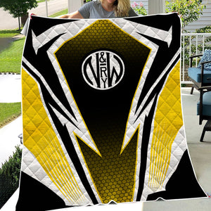 Railspirit Norfolk and Western Railway Premium Quilts Lightning Graphic Style N&W Premium Quilts Gift Idea For Train Lover