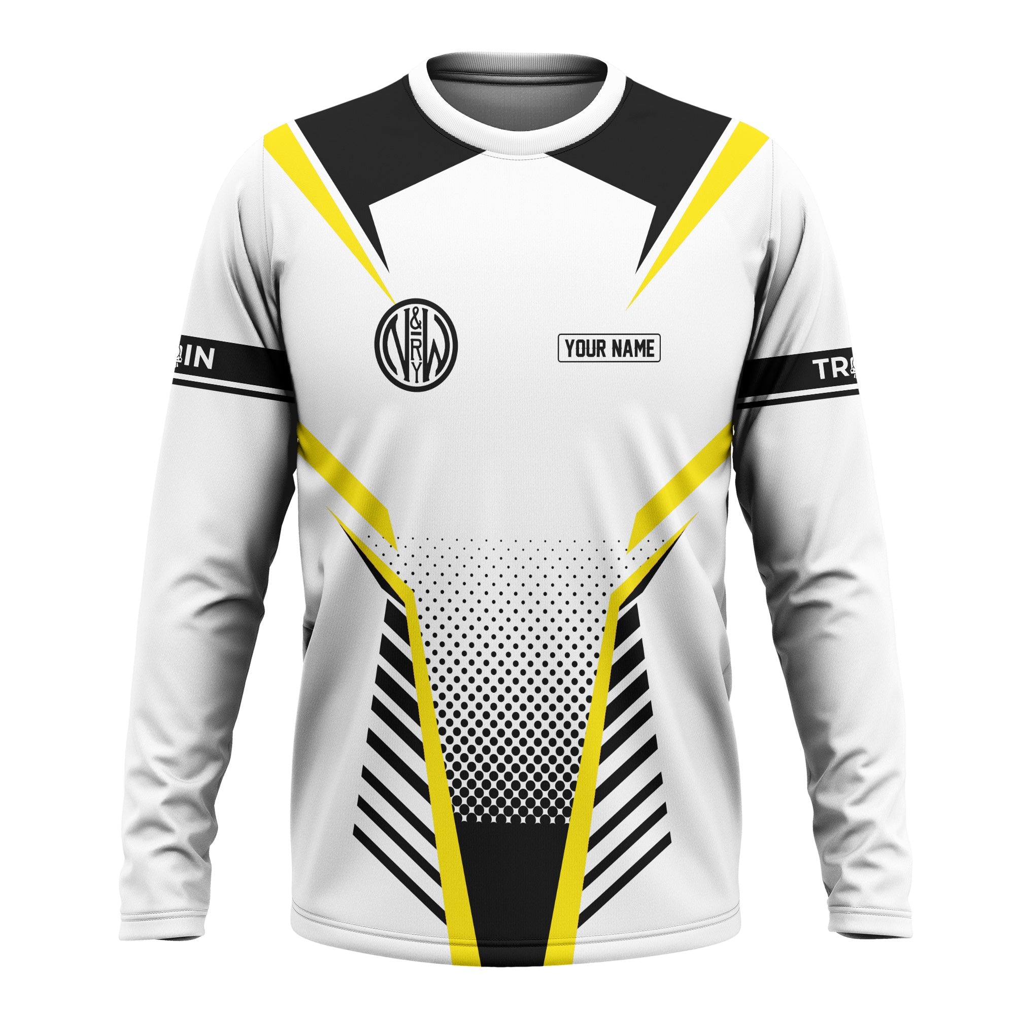 Railspirit Personalized Norfolk and Western Railway Long Sleeve Shirt Unisex N&W Train Shirt All Over Print