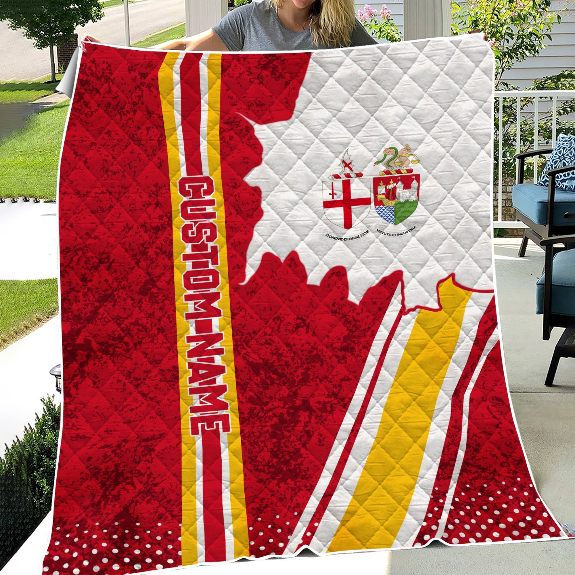 Railspirit Personalized Great Western Railway Premium Quilts Vintage All Over Printed Premium Quilts