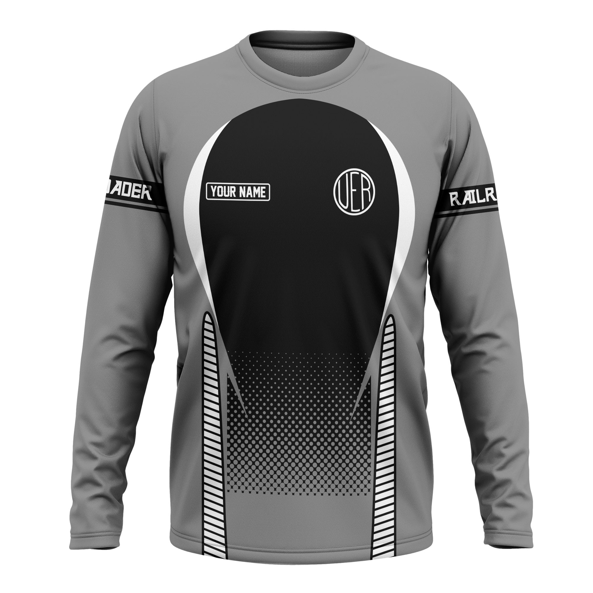 Railspirit Personalized Union Electric Railway Long Sleeve Shirt Stress Is Caused By Not Having Enough Trains Shirt