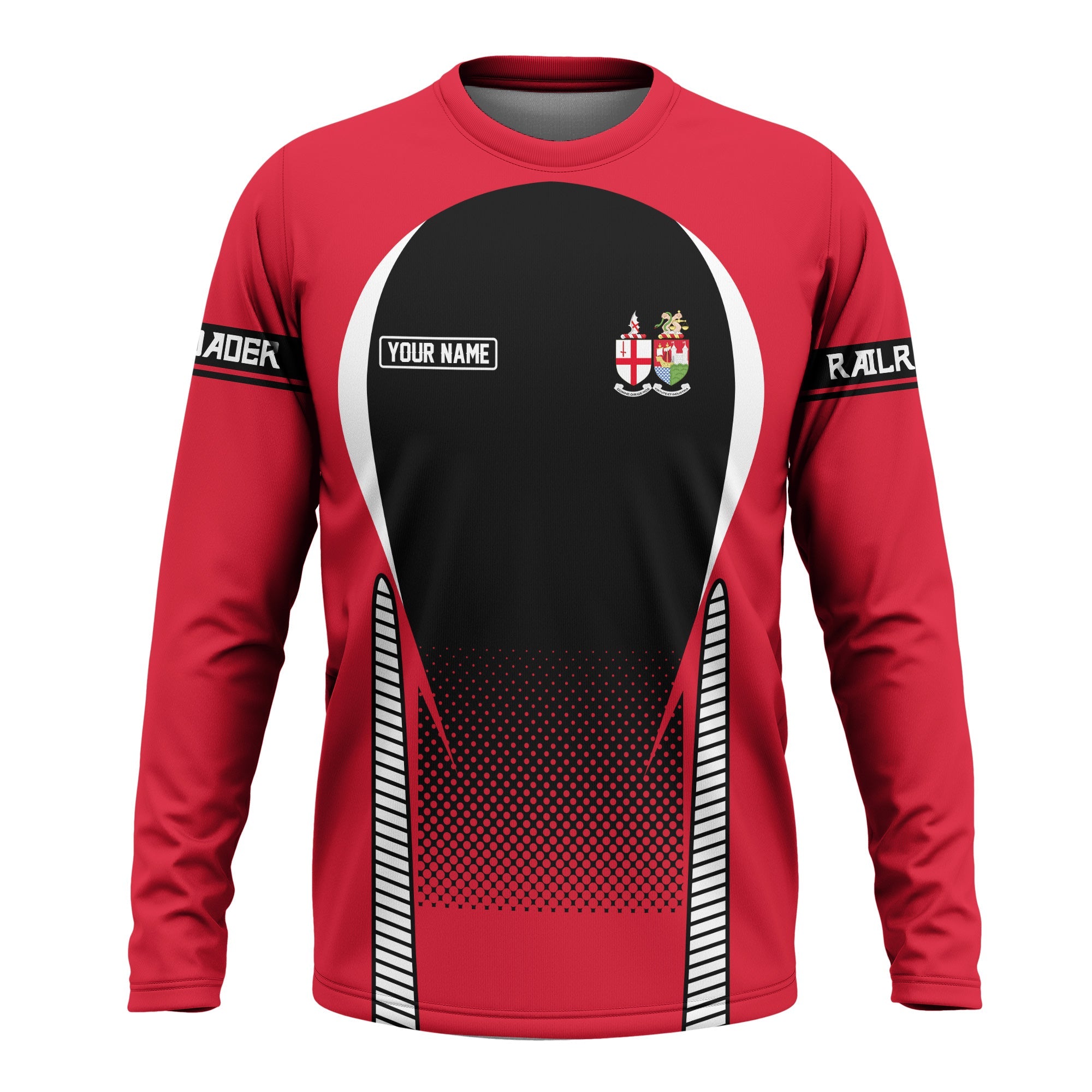 Railspirit Personalized Great Western Railway Long Sleeve Shirt Stress Is Caused By Not Having Enough Trains Shirt