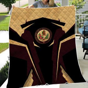 Railspirit Personalized London, Midland and Scottish Railway Premium Quilts Strong Line Train Premium Quilts Gift Idea For Train Lover