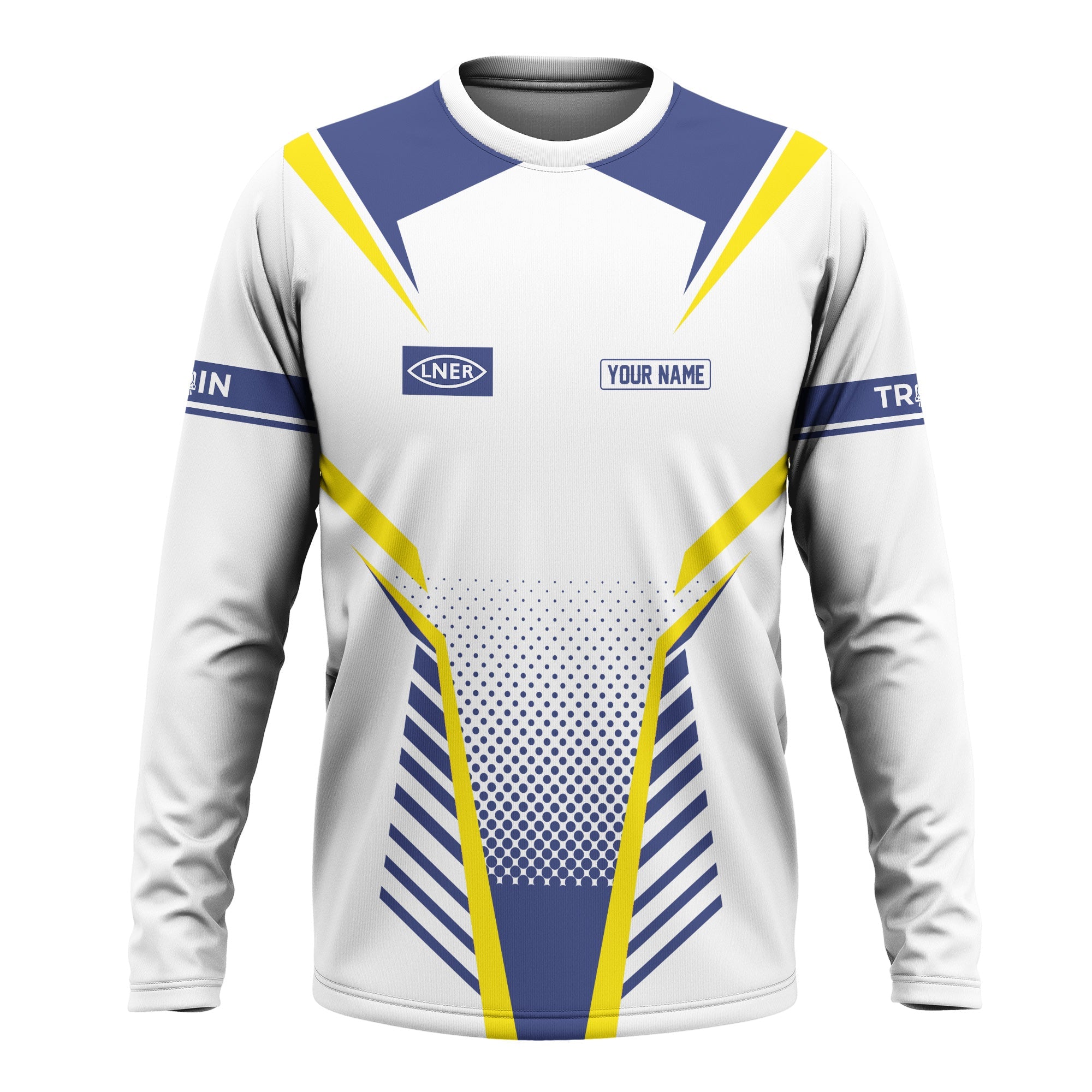 Railspirit Personalized London and North Eastern Railway Long Sleeve Shirt Unisex Train Shirt All Over Print