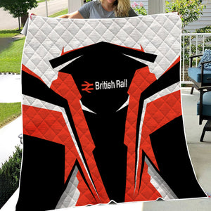 Railspirit Personalized Bristish Railway Premium Quilts Strong Line Train Premium Quilts Gift Idea For Train Lover