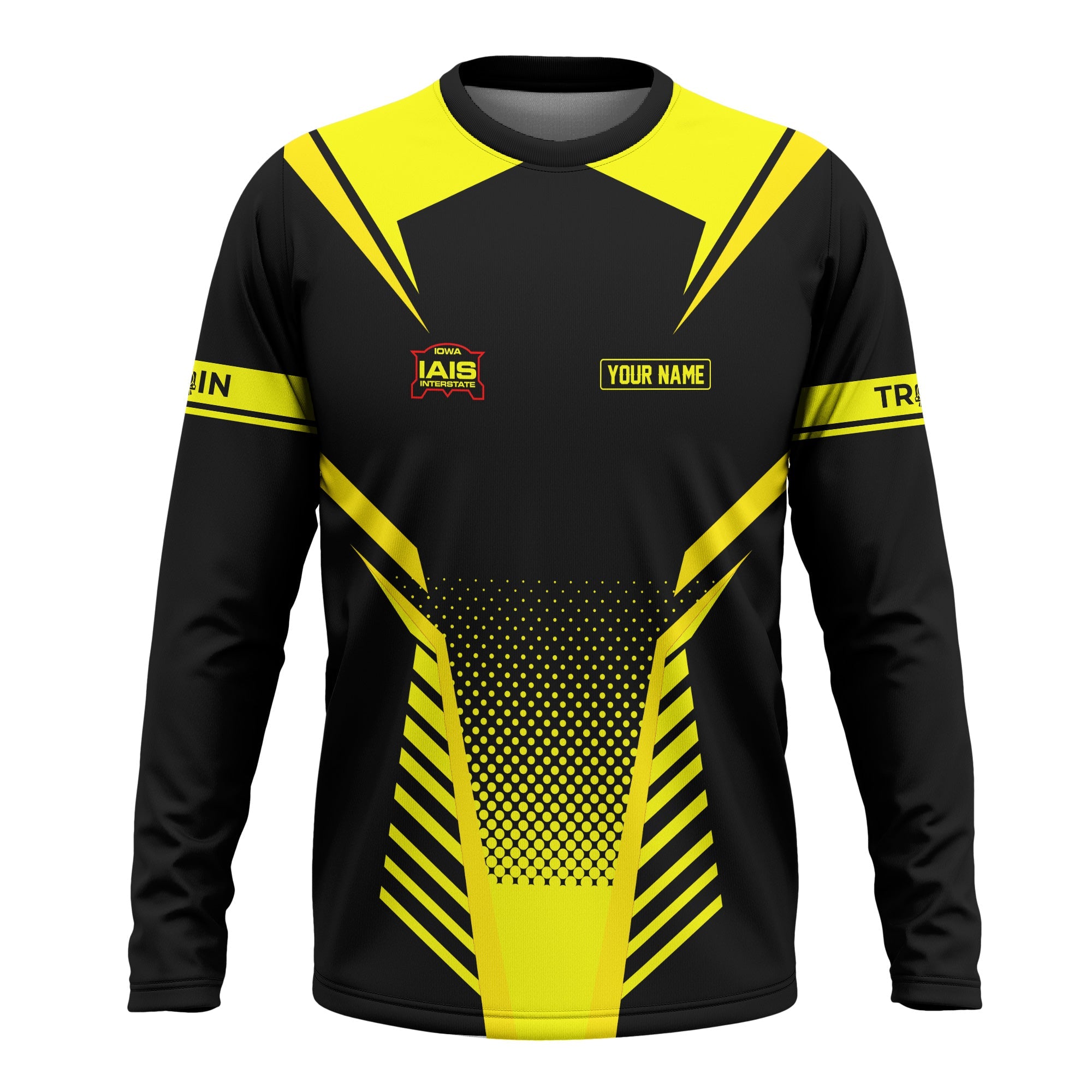 Railspirit Personalized Iowa Interstate Railroad Long Sleeve Shirt Unisex IAIS Train Shirt All Over Print