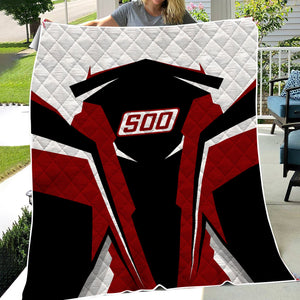 Railspirit Personalized Soo Line Railroad Premium Quilts Strong Line Train Premium Quilts Gift Idea For Train Lover