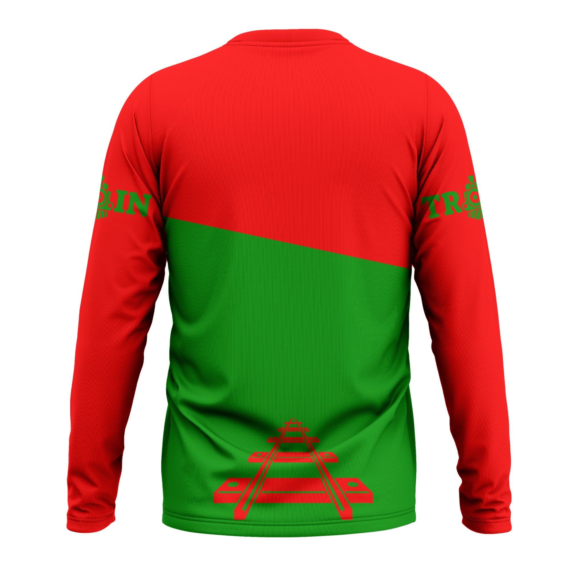 Railspirit Custom Name Elgin Joliet And Eastern Railroad Long Sleeve Shirt One Track Mind Printed Shirt