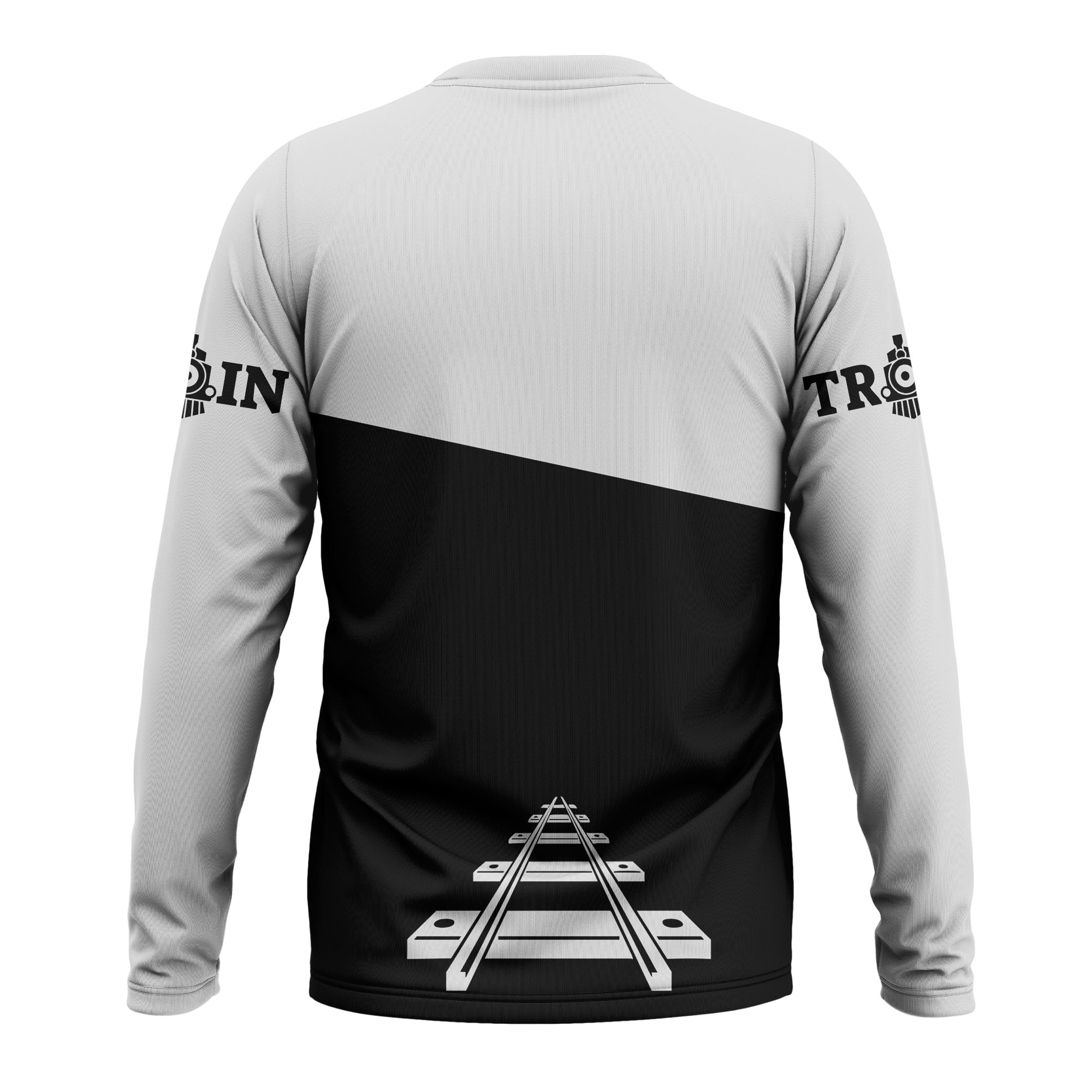 Railspirit Custom Name Bessemer And Lake Erie Railroad Long Sleeve Shirt One Track Mind Printed Shirt