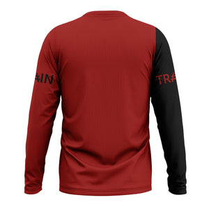 Railspirit Custom Name Great Northern Railway Long Sleeve Shirt Railroad Crossing Sign GNR Printed Train Shirt