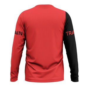 Railspirit Custom Name Seaboard Air Line Railroad Long Sleeve Shirt Railroad Crossing Sign Printed Train Shirt