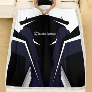 Railspirit Personalized Chessie System Railroad Blanket Strong Line Train Blanket Gift Idea For Train Lover