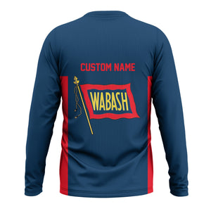 Railspirit Custom Name Wabash Railroad Long Sleeve Shirt Yes I Need All Those Train Printed Shirt