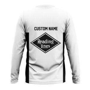 Railspirit Custom Name Reading Railroad Long Sleeve Shirt Yes I Need All Those Train Printed Shirt