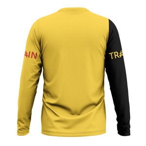 Railspirit Custom Name Louisville and Nashville Railroad Long Sleeve Shirt Railroad Crossing Sign L&N Printed Train Shirt