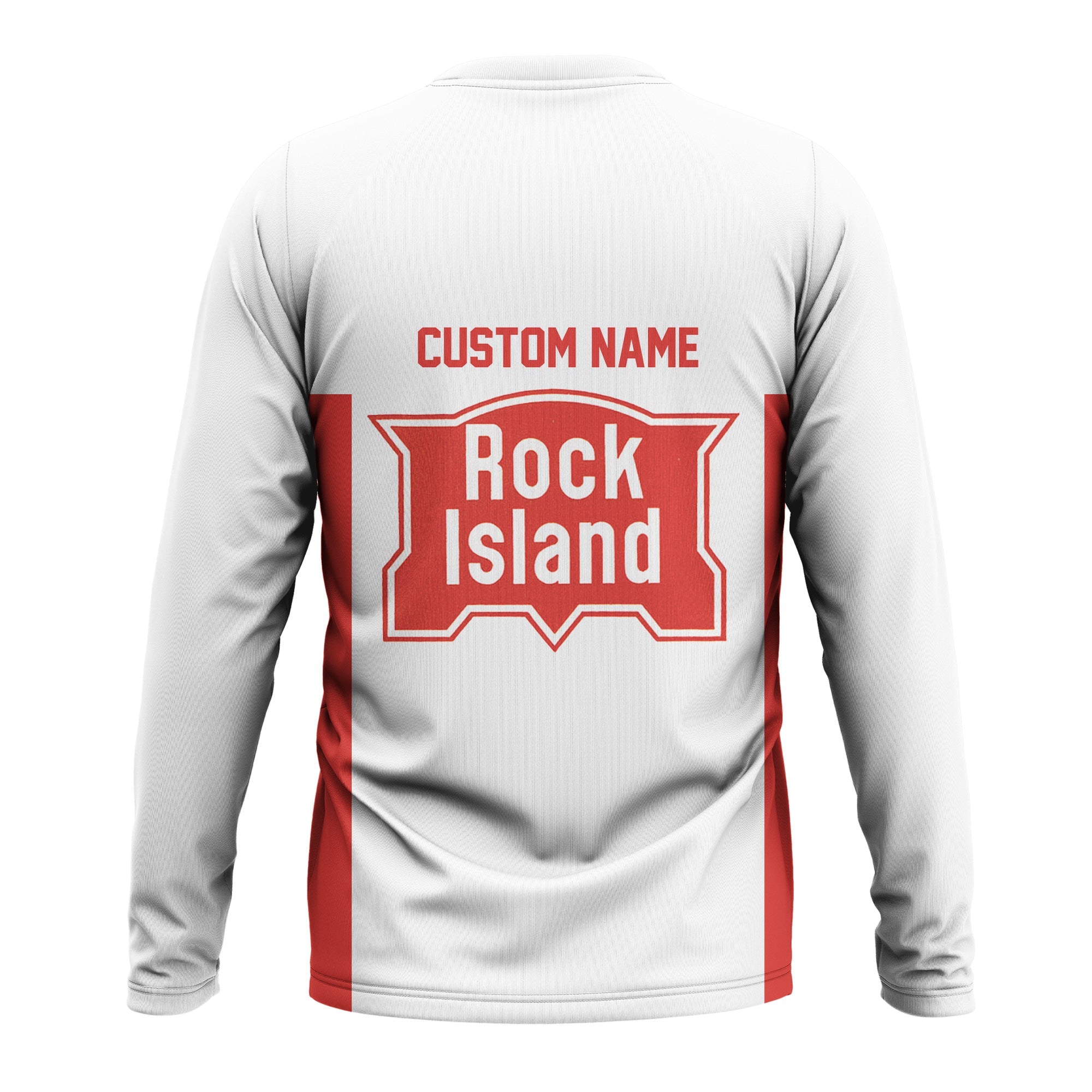 Railspirit Custom Name Chicago, Rock Island and Pacific Railroad Long Sleeve Shirt Yes I Need All Those Train Rock Island Railroad Printed Shirt