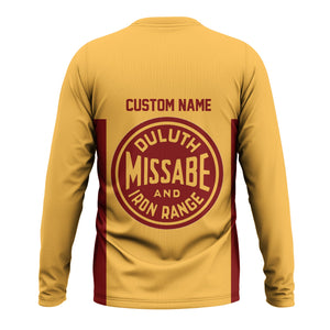 Railspirit Custom Name Duluth, Missabe, & Iron Range Railroad Long Sleeve Shirt Yes I Need All Those Train Printed Shirt