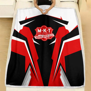 Railspirit Personalized Katy Railroad Blanket Strong Line Train Blanket Gift Idea For Train Lover