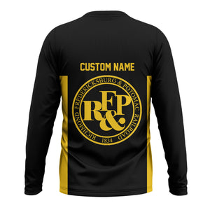 Railspirit Custom Name Richmond, Fredericksburg And Potomac Railroad Long Sleeve Shirt Yes I Need All Those Train Printed Shirt