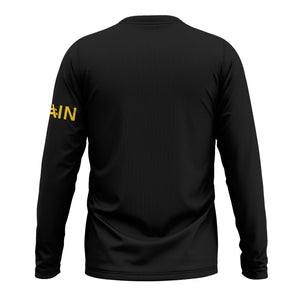 Railspirit Custom Name Richmond, Fredericksburg And Potomac Railroad Long Sleeve Shirt Railroad Crossing Sign Printed Train Shirt
