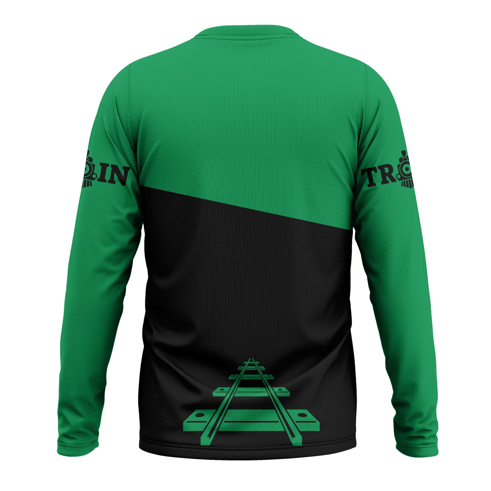 Railspirit Custom Name Pittsburgh And Lake Erie Railroad Long Sleeve Shirt One Track Mind Printed Shirt