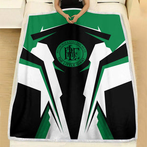 Railspirit Personalized Pittsburgh And Lake Erie Railroad Blanket Strong Line Train Blanket Gift Idea For Train Lover