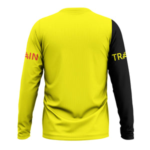 Railspirit Custom Name Strasburg Railroad Long Sleeve Shirt Railroad Crossing Sign Printed Train Shirt