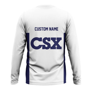 Railspirit Custom Name CSX Transportation Railroad Long Sleeve Shirt Yes I Need All Those Train Printed Shirt