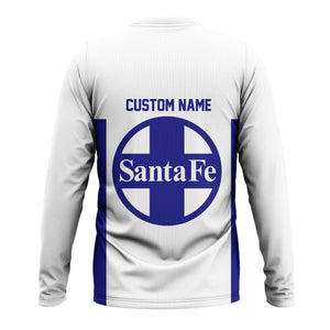 Railspirit Custom Name Santa Fe Railway Long Sleeve Shirt Yes I Need All Those Train Atchison, Topeka and Santa Fe Railway Printed Shirt