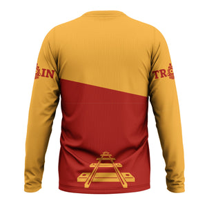 Railspirit Custom Name Chicago South Shore and South Bend Railroad Long Sleeve Shirt One Track Mind Printed Shirt