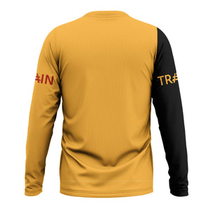 Railspirit Custom Name Chicago South Shore and South Bend Railroad Long Sleeve Shirt Railroad Crossing Sign Printed Train Shirt