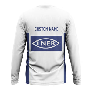 Railspirit Custom Name London and North Eastern Railway Long Sleeve Shirt Yes I Need All Those Train Printed Shirt