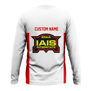Railspirit Custom Name Iowa Interstate Railroad Long Sleeve Shirt Yes I Need All Those Train IAIS Printed Shirt
