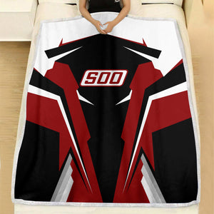 Railspirit Personalized Soo Line Railroad Blanket Strong Line Train Blanket Gift Idea For Train Lover