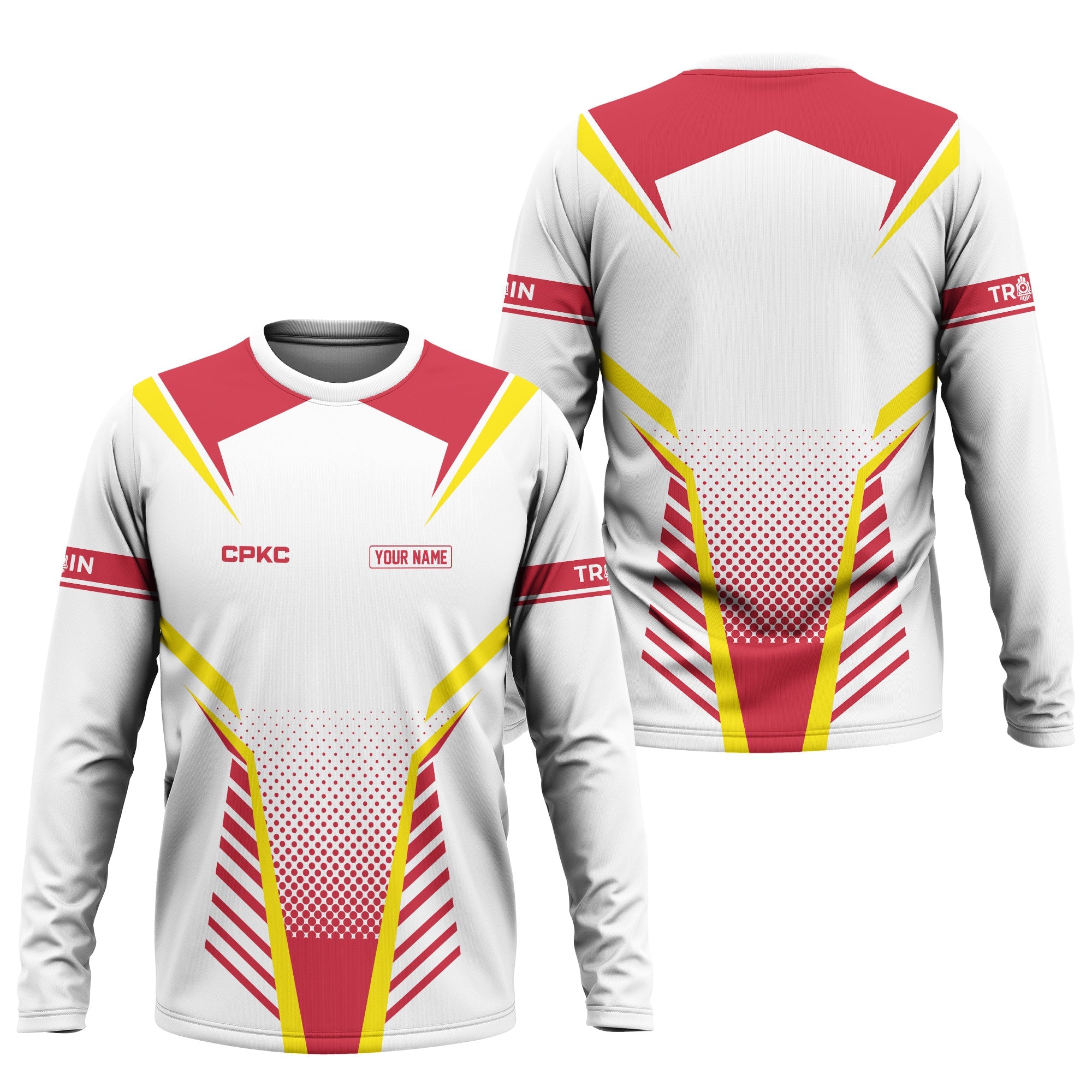 Railspirit Personalized Canadian Pacific Kansas City Long Sleeve Shirt Unisex CPKC Train Shirt All Over Print