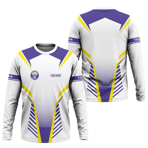 Railspirit Personalized Southern Pacific Railroad Long Sleeve Shirt Unisex Train Shirt All Over Print