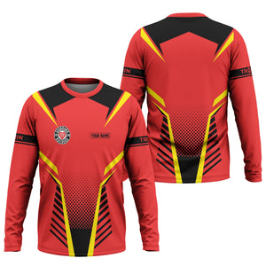 Railspirit Personalized Seaboard Air Line Railroad Long Sleeve Shirt Unisex Train Shirt All Over Print