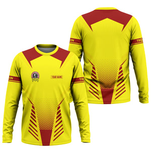 Railspirit Personalized Denver and Rio Grande Western Railroad Long Sleeve Shirt Unisex Train Shirt All Over Print