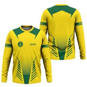 Railspirit Personalized Maine Central Railroad Long Sleeve Shirt Unisex Train Shirt All Over Print