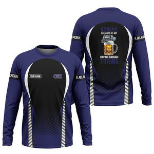 Railspirit Personalized CSX Transportation Railroad Long Sleeve Shirt Train Long Sleeve Shirt Gift Idea For Train Lover