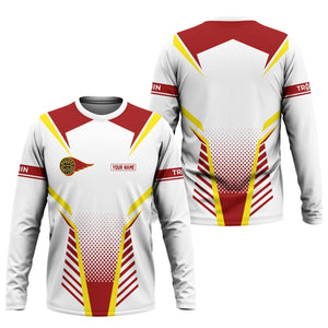 Railspirit Personalized Western Maryland Railway Long Sleeve Shirt Unisex Train Shirt All Over Print