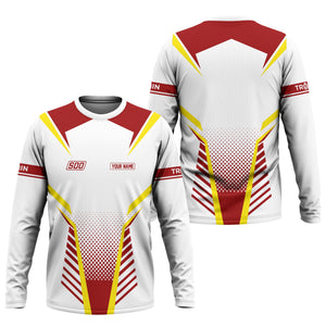 Railspirit Personalized Soo Line Railroad Long Sleeve Shirt Unisex Train Shirt All Over Print