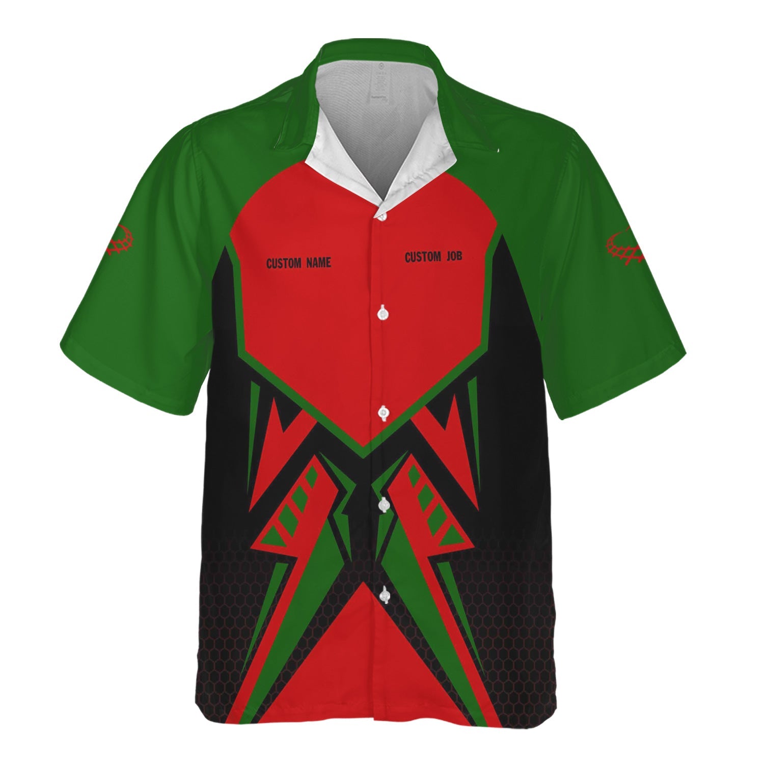 Railspirit Personalized Elgin Joliet And Eastern Railroad Hawaiian Shirt Vibriant Style with Custom Position Train Shirt