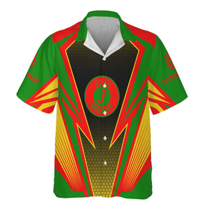 Railspirit Personalized Elgin Joliet And Eastern Railroad Hawaiian Shirt Lightning Graphic Style Shirt Gift Idea For Train Lover