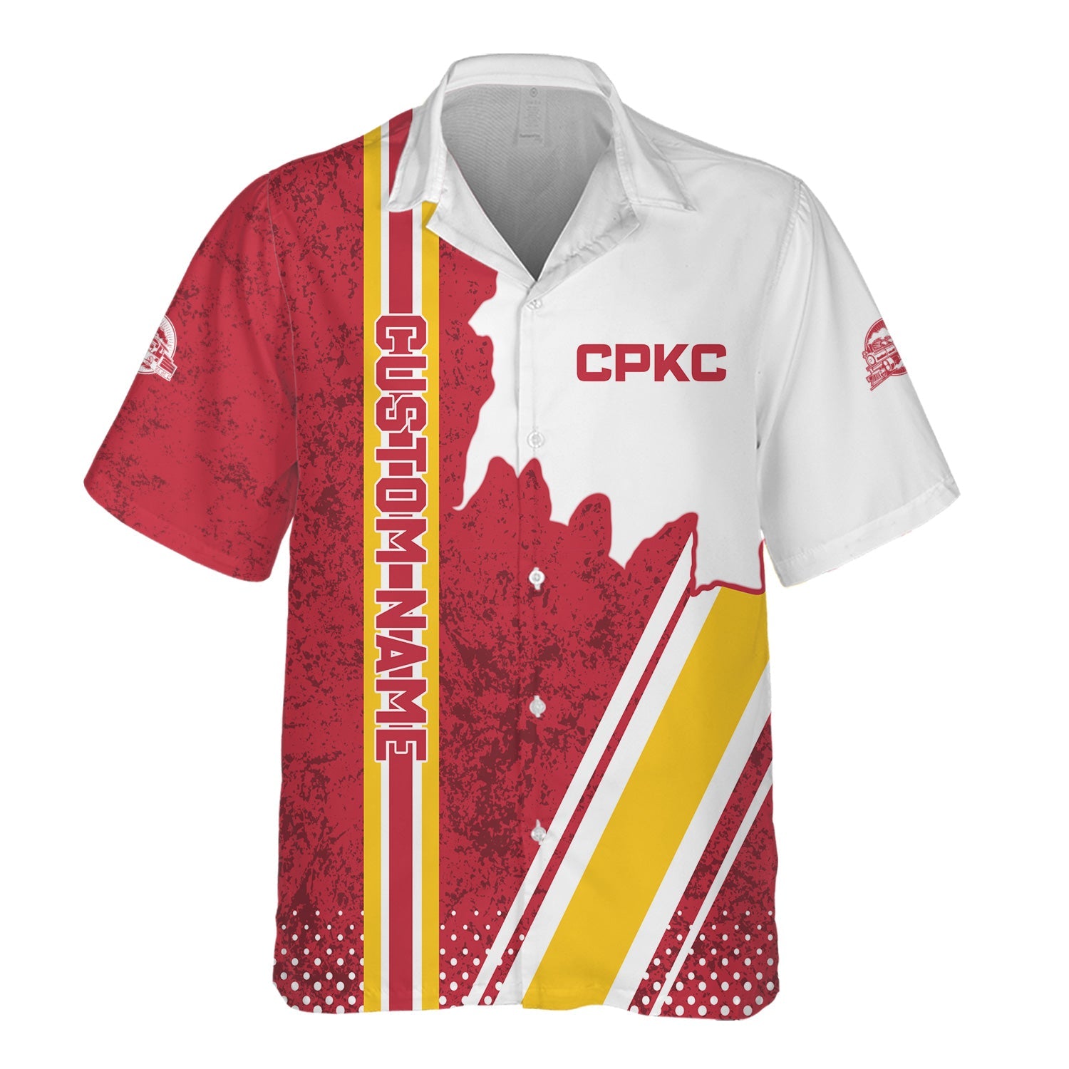 Railspirit Personalized Canadian Pacific Kansas City Hawaiian Shirt CPKC All Over Printed Unisex Shirt