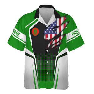 Railspirit Personalized Elgin Joliet And Eastern Railroad Hawaiian Shirt American Eagle Vintage Train Shirt