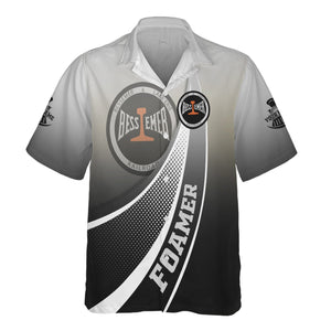 Railspirit Personalized Bessemer And Lake Erie Railroad Hawaiian Shirt Railway-Themed Style Shirt Gift Idea For Trainspotter