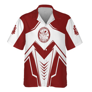 Railspirit Personalized Detroit & Mackinac Railroad Hawaiian Shirt Railway Trainspotter Style Shirt Gift Idea For Foamers