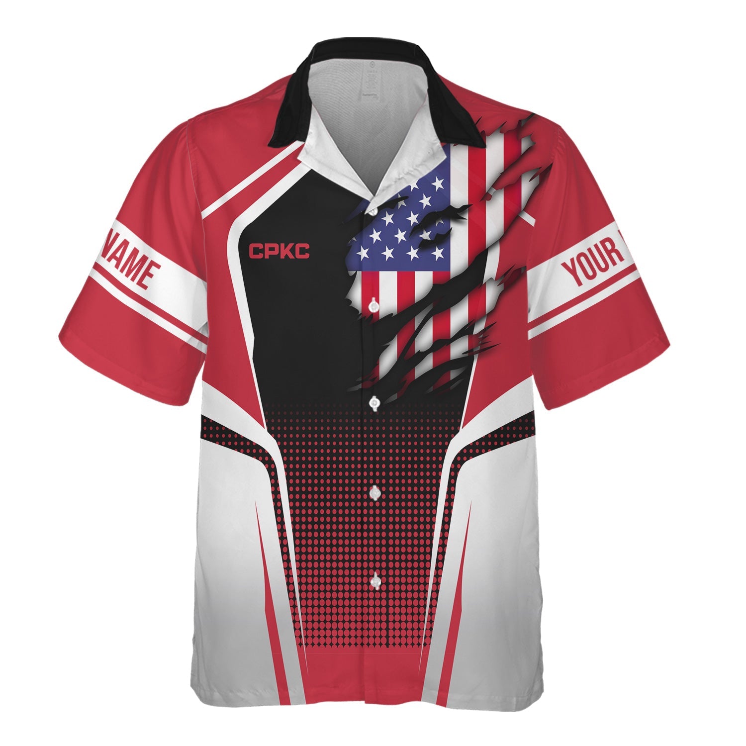 Railspirit Personalized Canadian Pacific Kansas City Hawaiian Shirt American Eagle Vintage Train CPKC Shirt